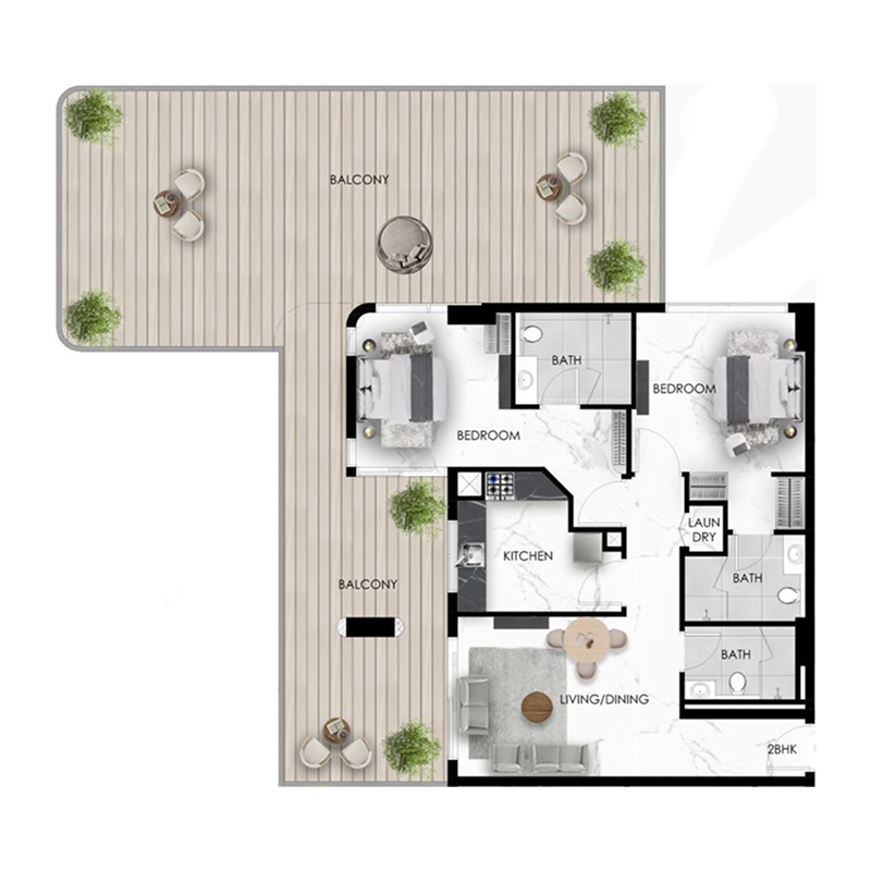 Apartments plan