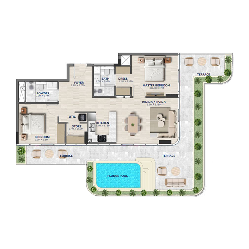 Apartments plan