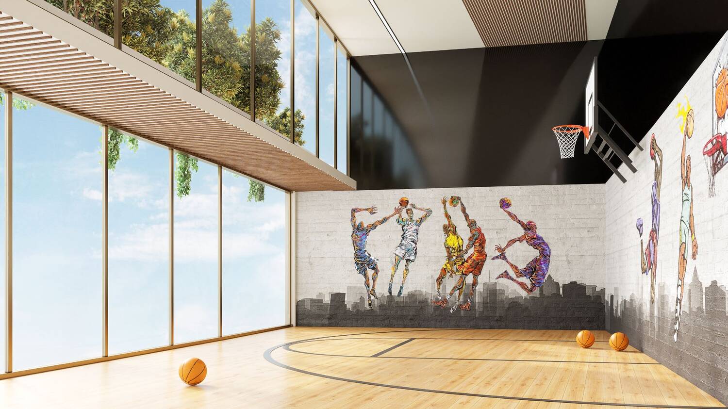 Indoor Basketball Court amenity image