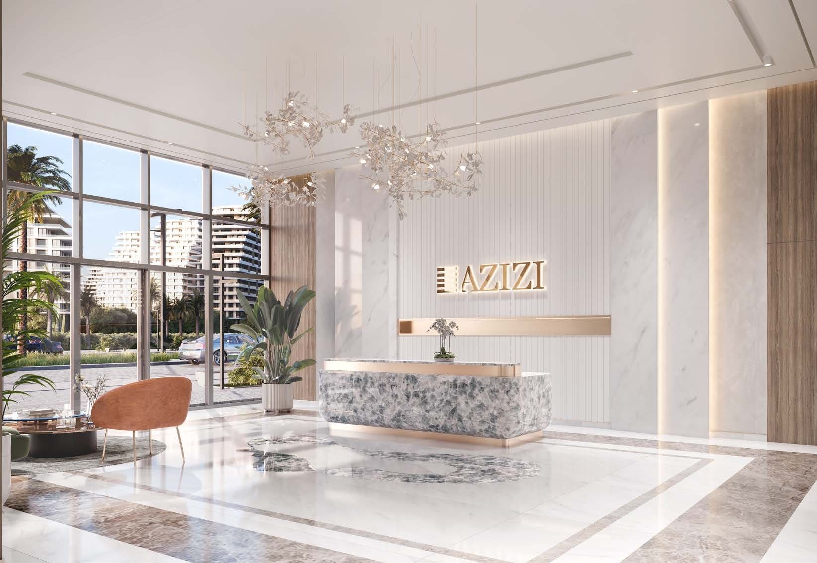 Azizi Venice Buildings 8 and 9 lobby 1