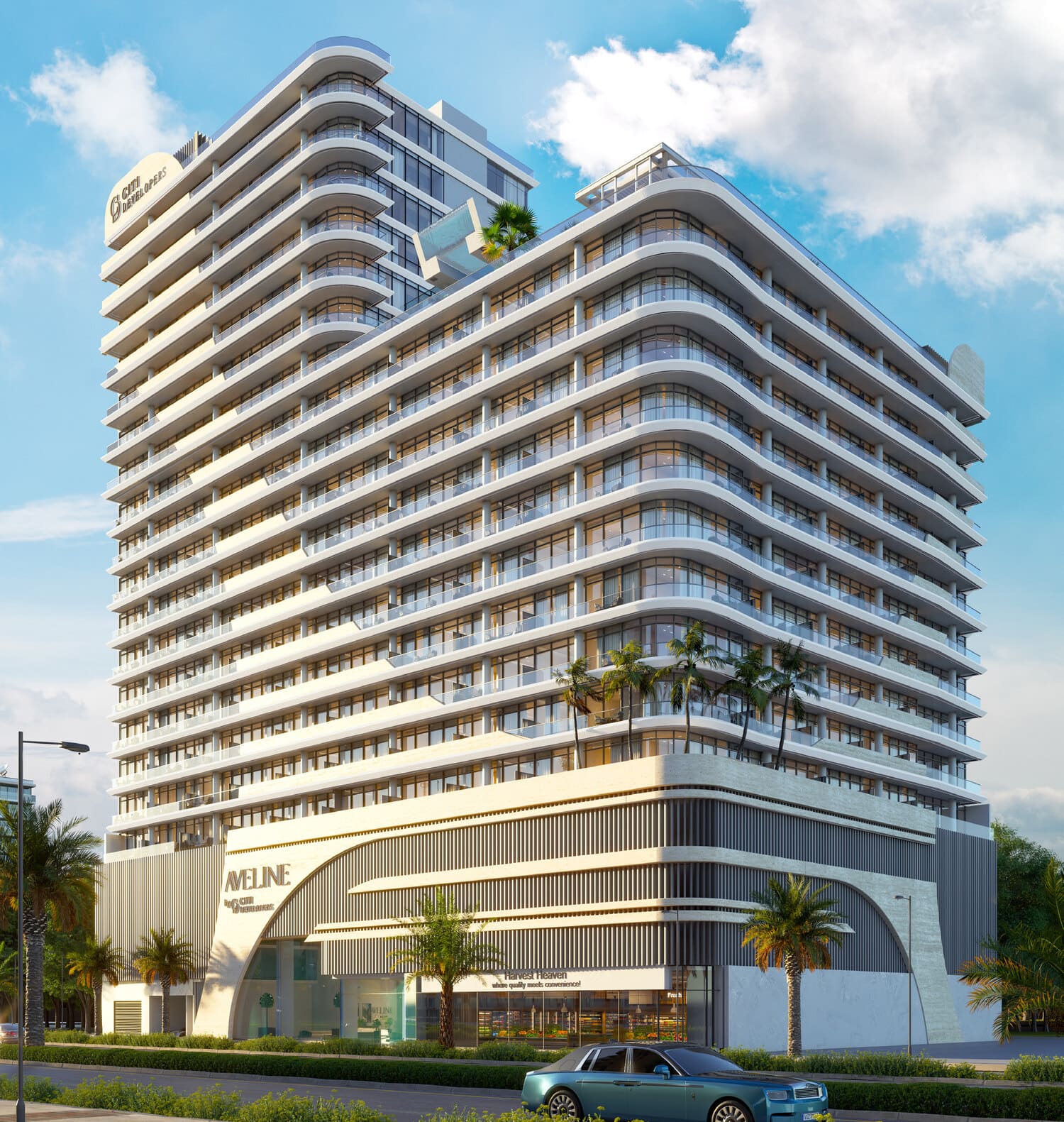 Aveline Residences architecture 3