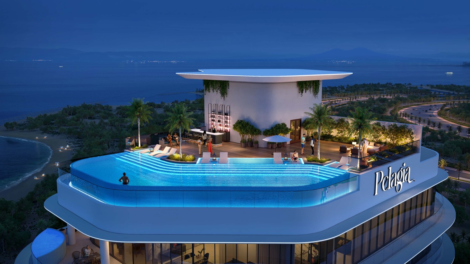 Rooftop Infinity Pool amenity image