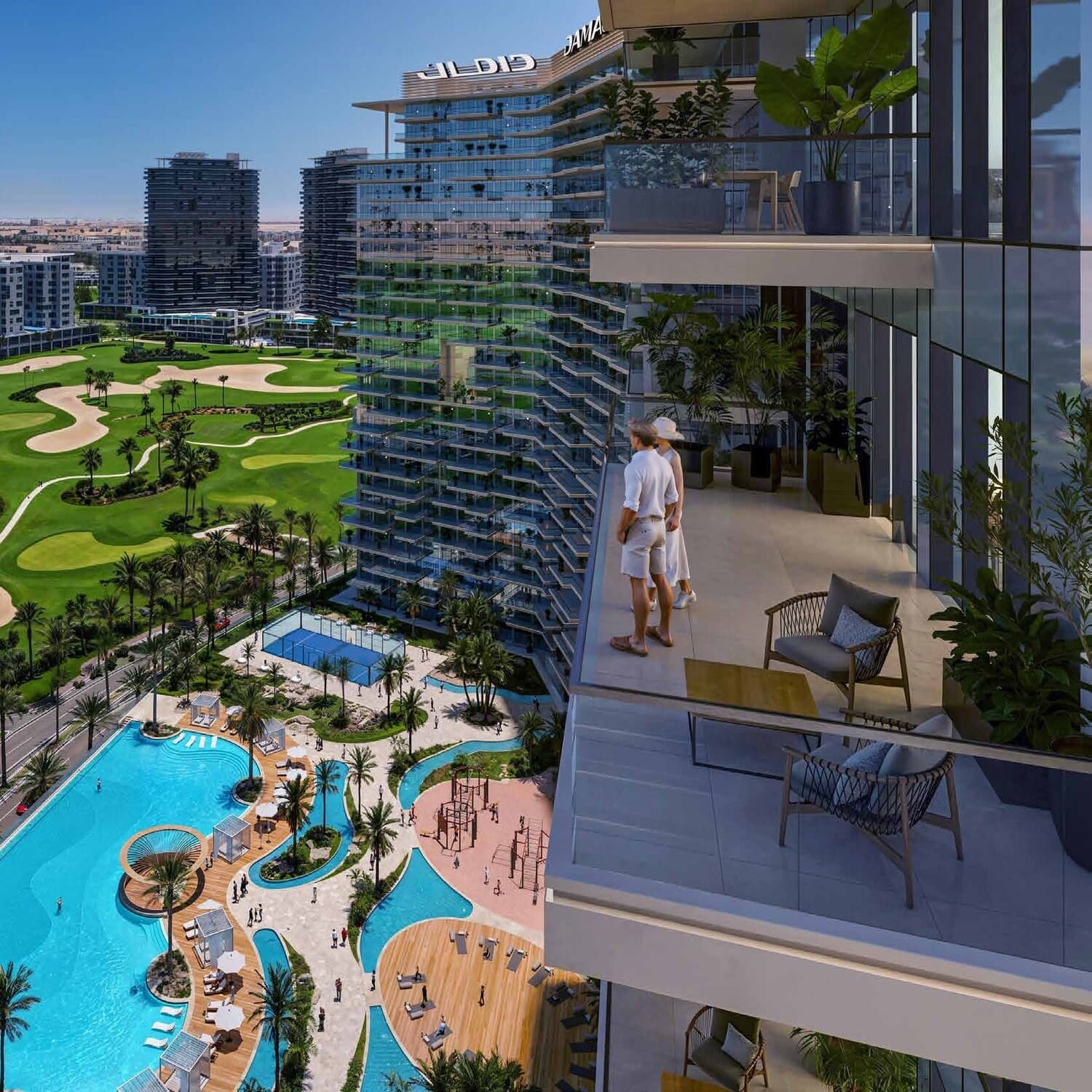 Damac District architecture 6