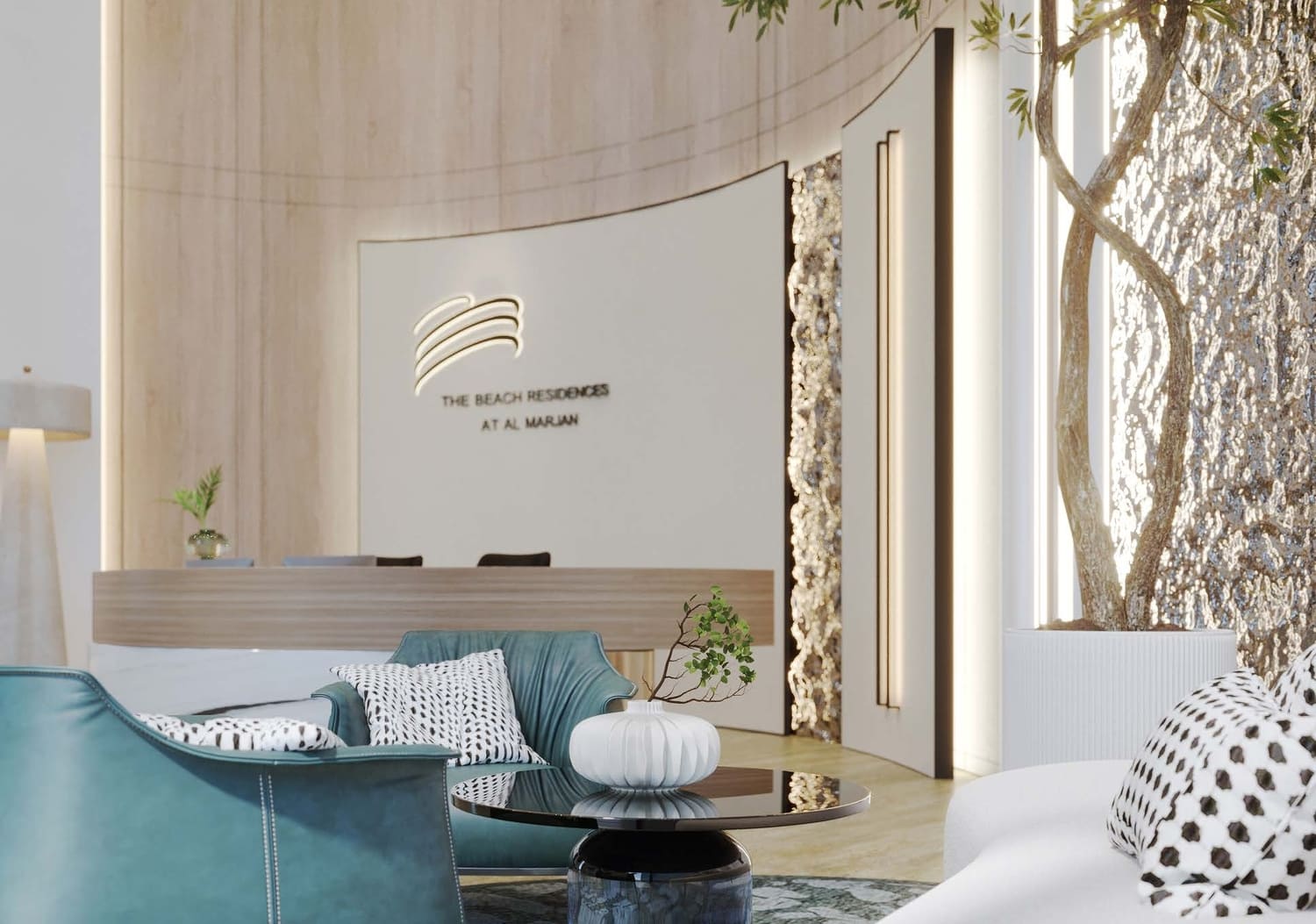 The Beach Residence lobby 1