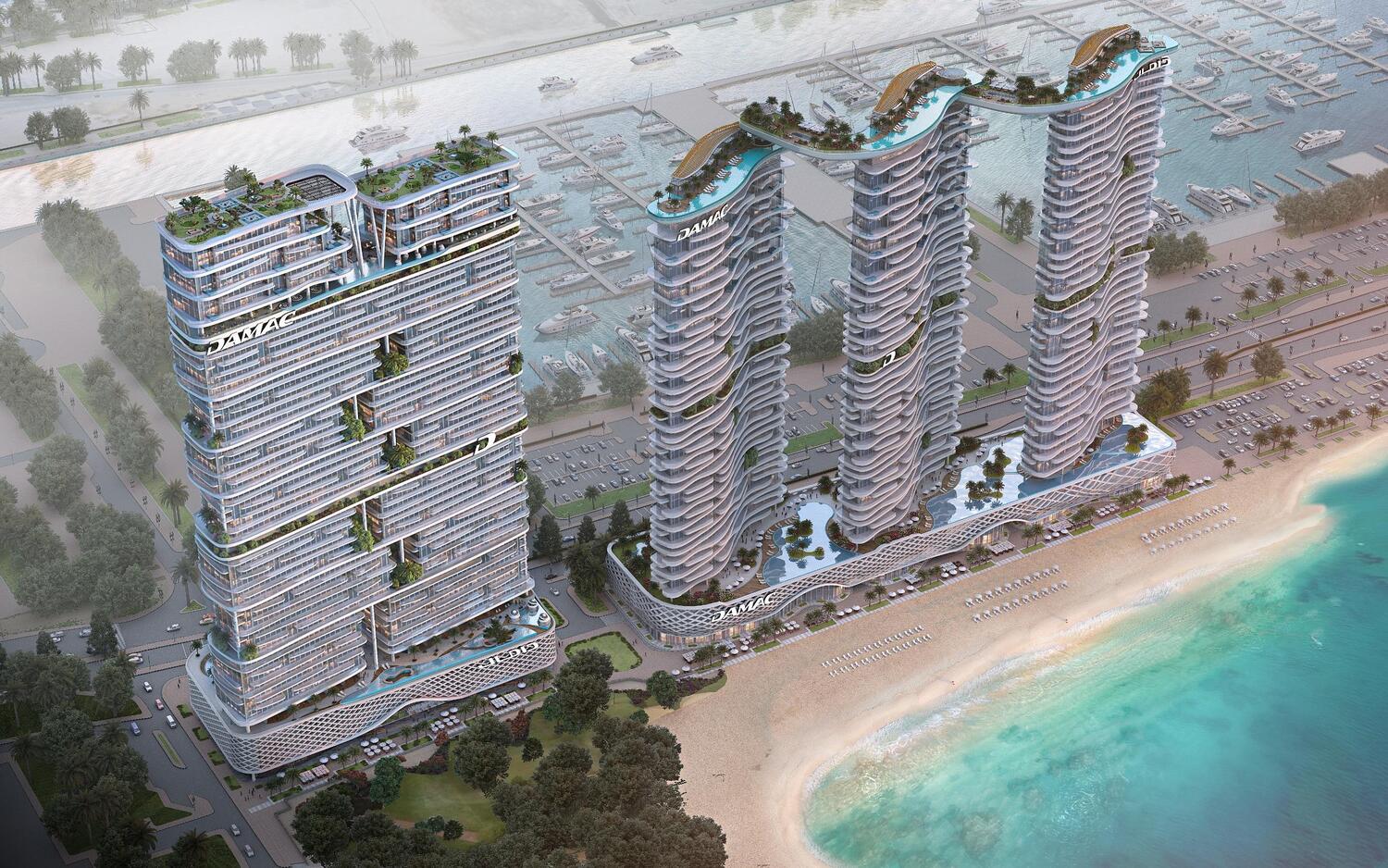 Damac Bay 2 architecture 6