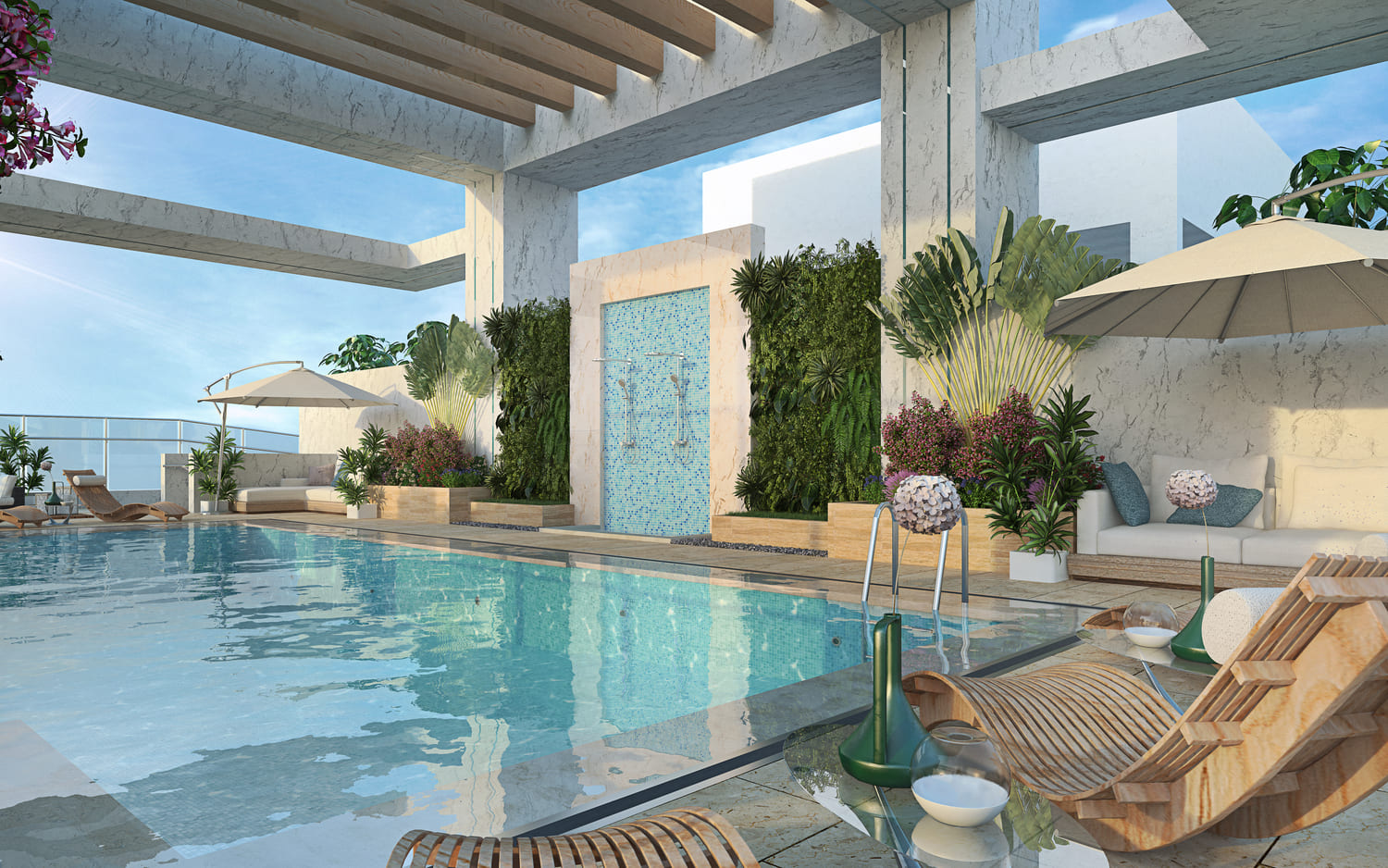 Rooftop Pool amenity image
