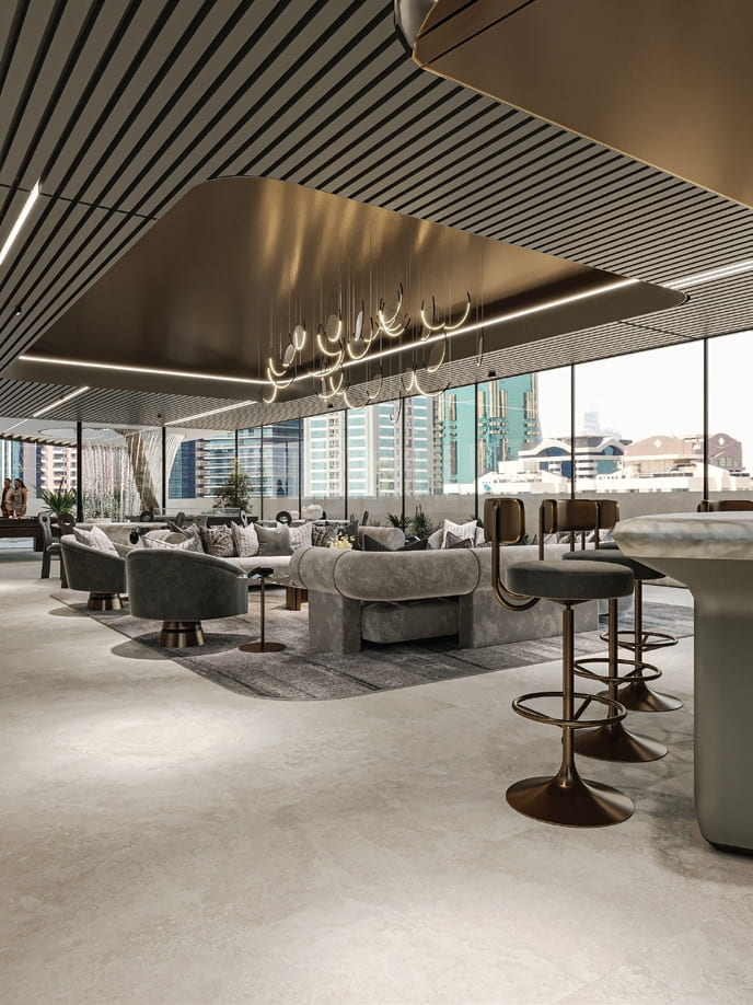 Lush Chic Bar Area amenity image