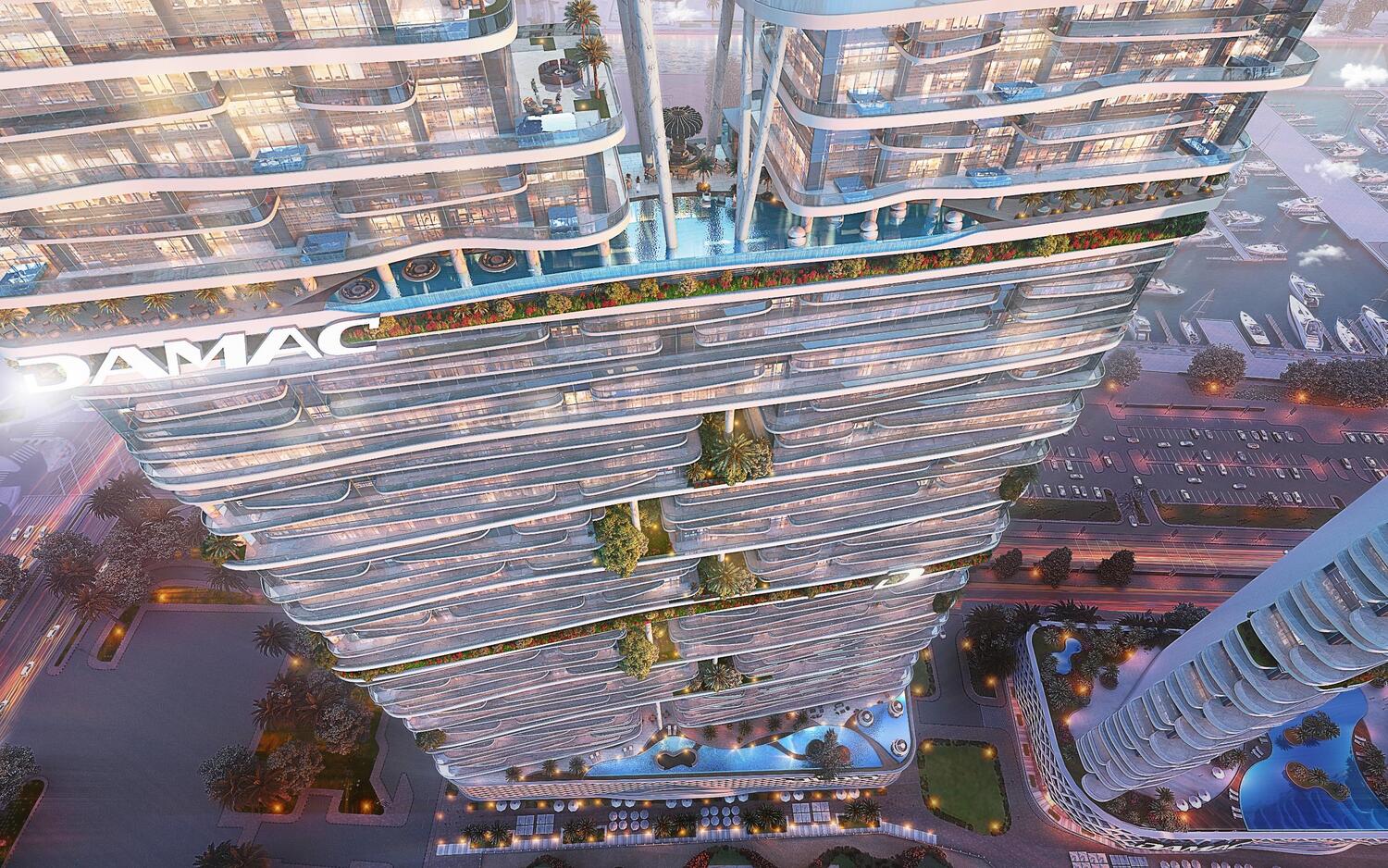 Damac Bay 2 architecture 2