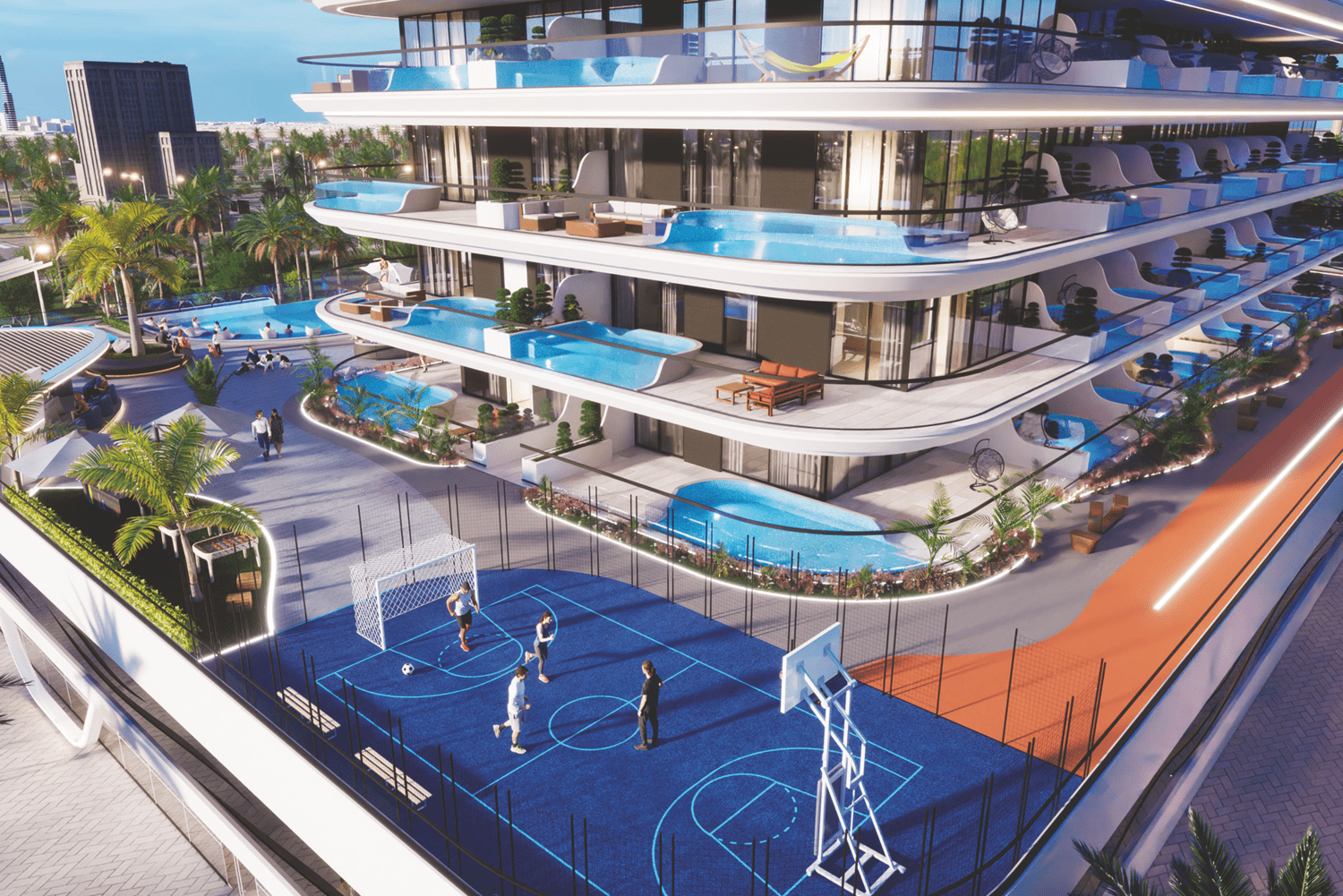 Basketball court amenity image