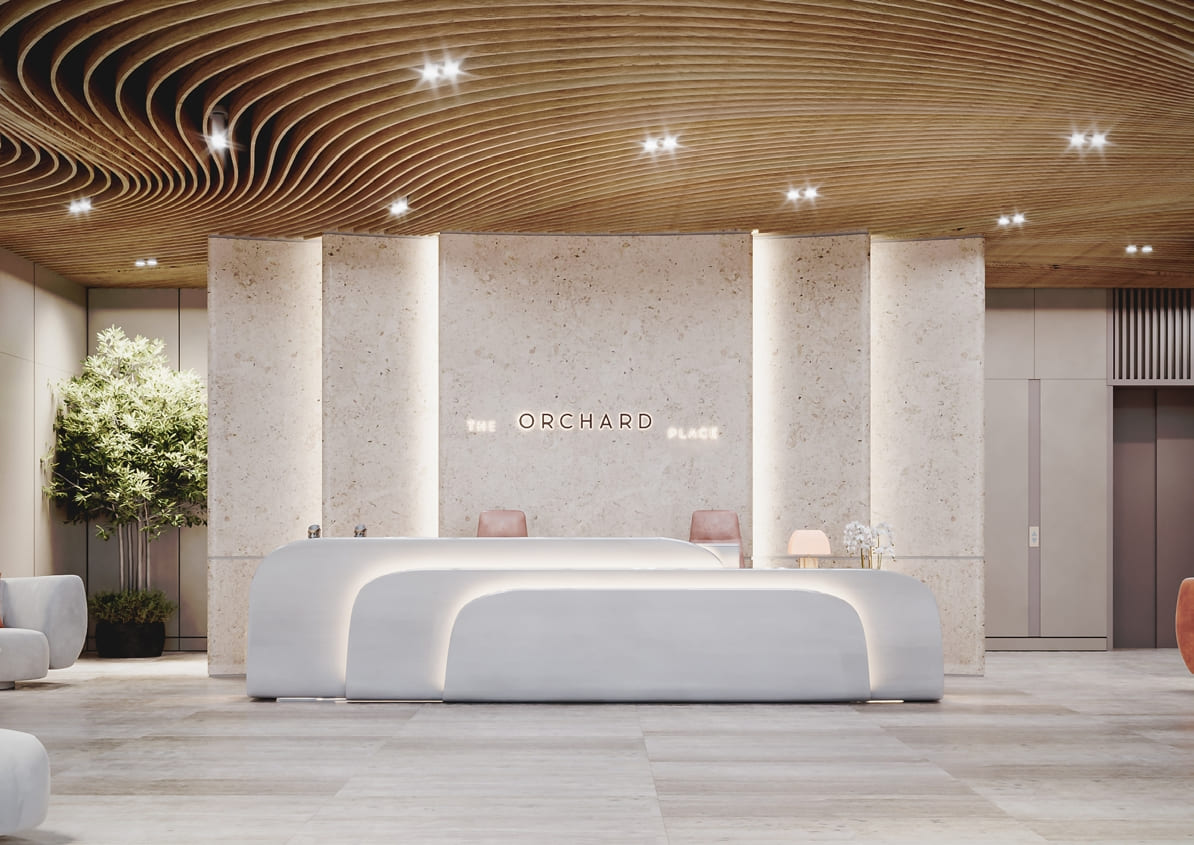 The Orchard Place lobby 1