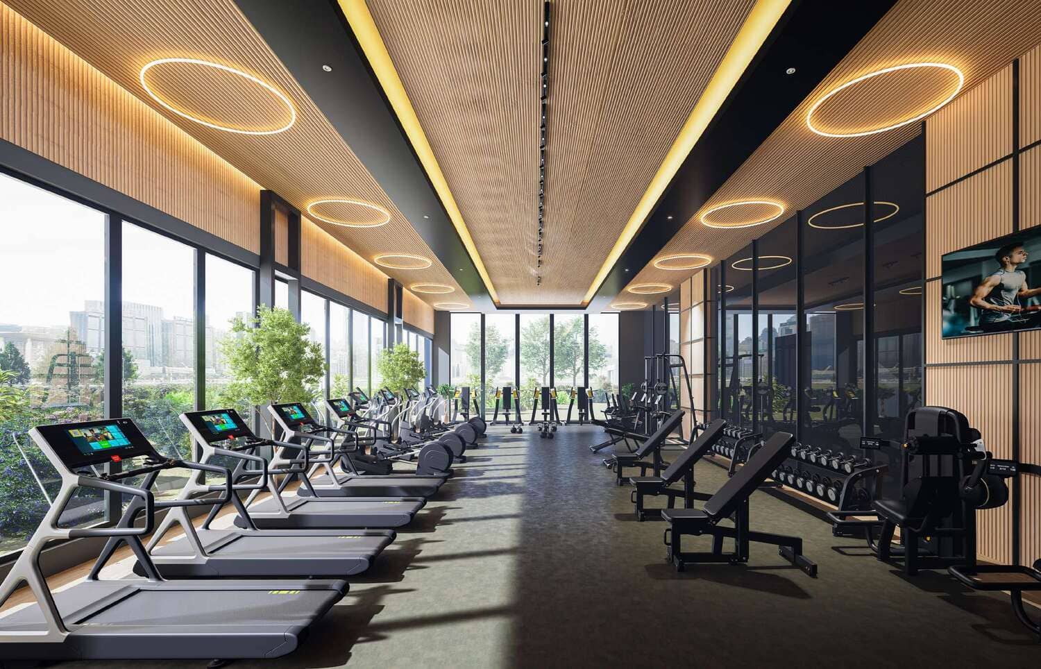 Fully Equipped Gym amenity image