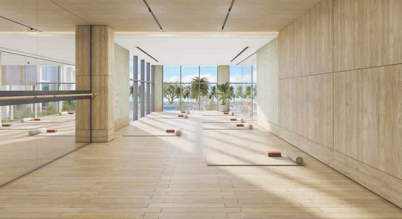 Yoga studio amenity image