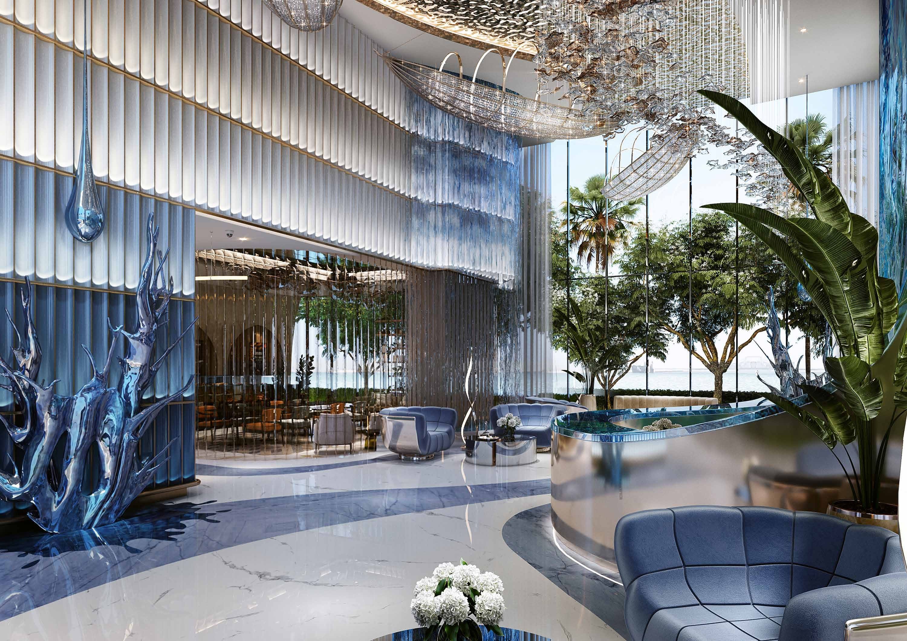 Damac Harbour Lights lobby 1