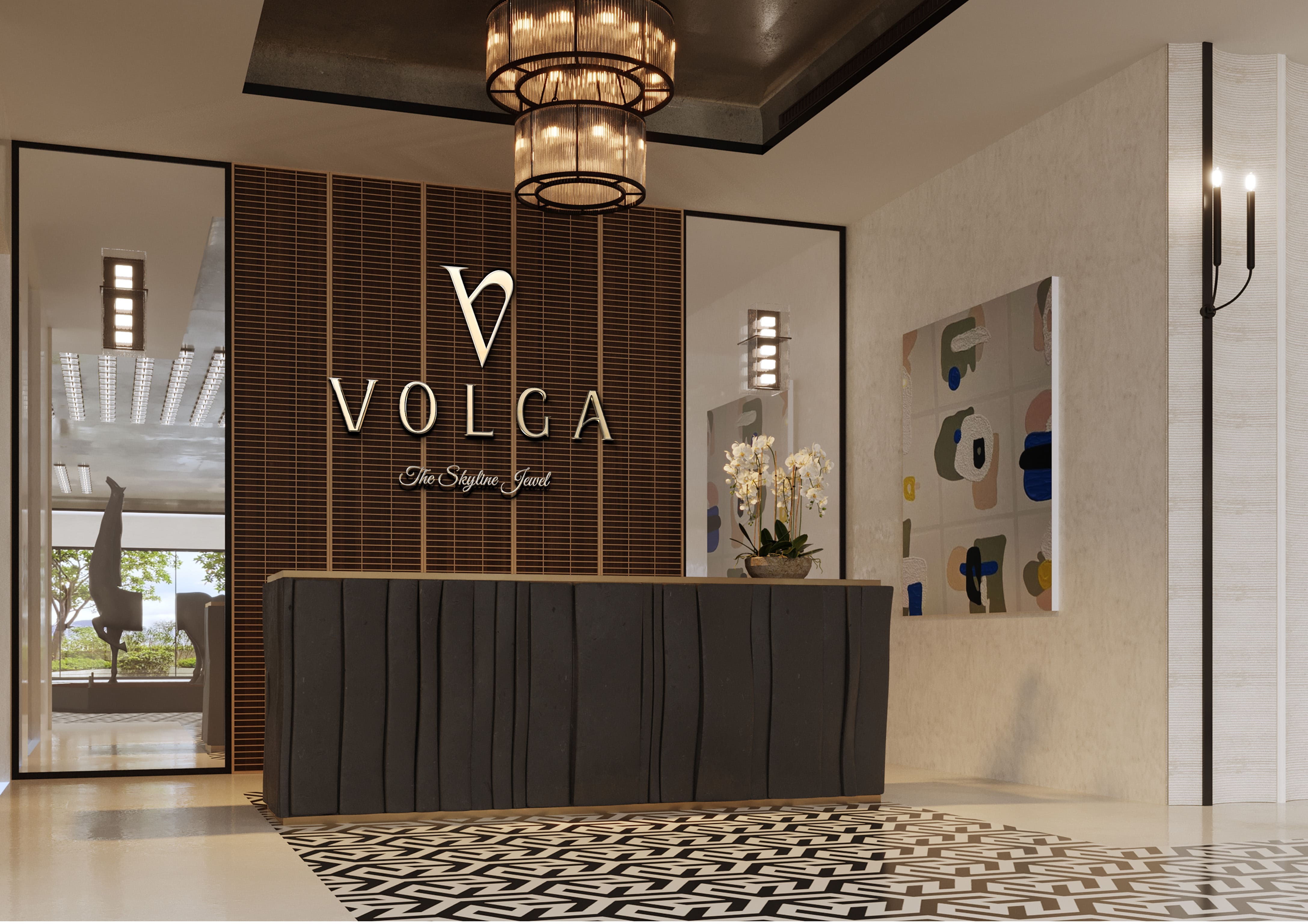 Volga Tower lobby 2