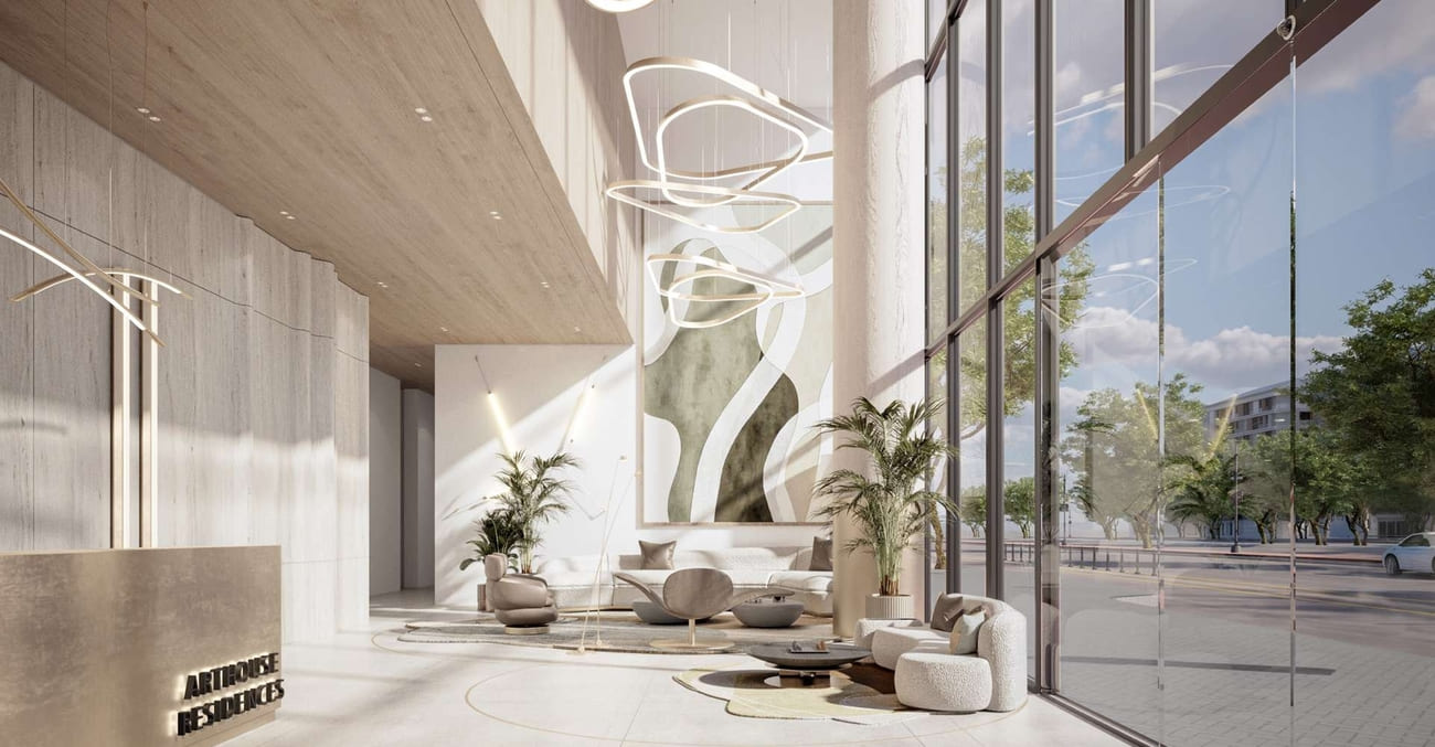 Arthouse Residences by Cledor lobby 1