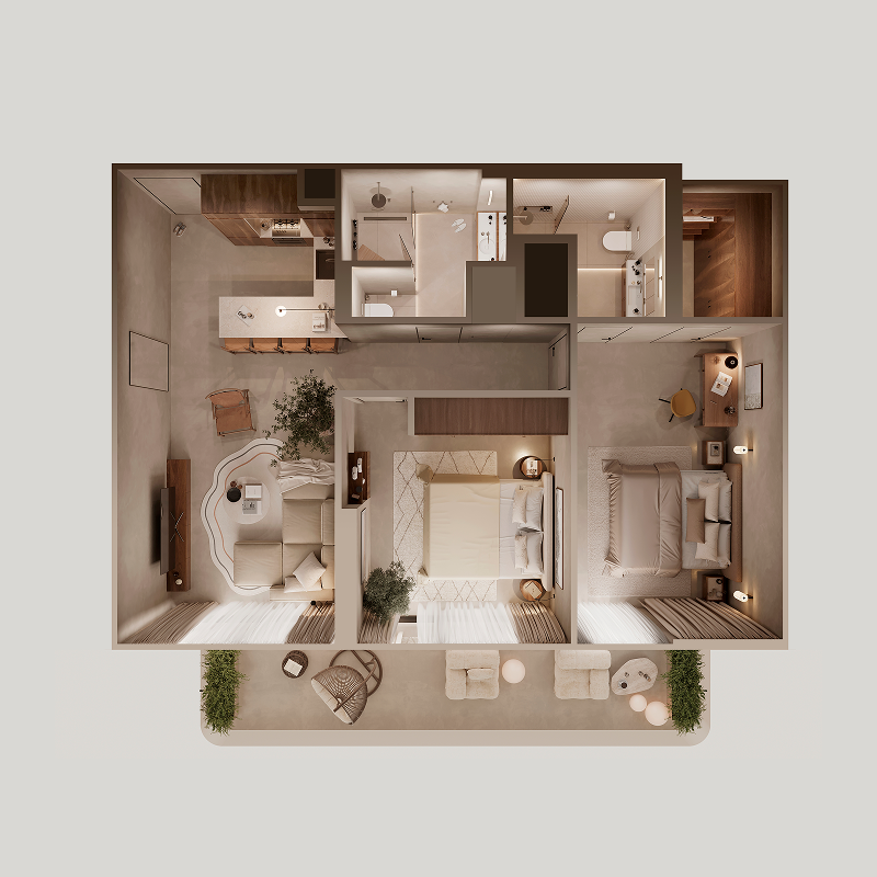 Apartments plan
