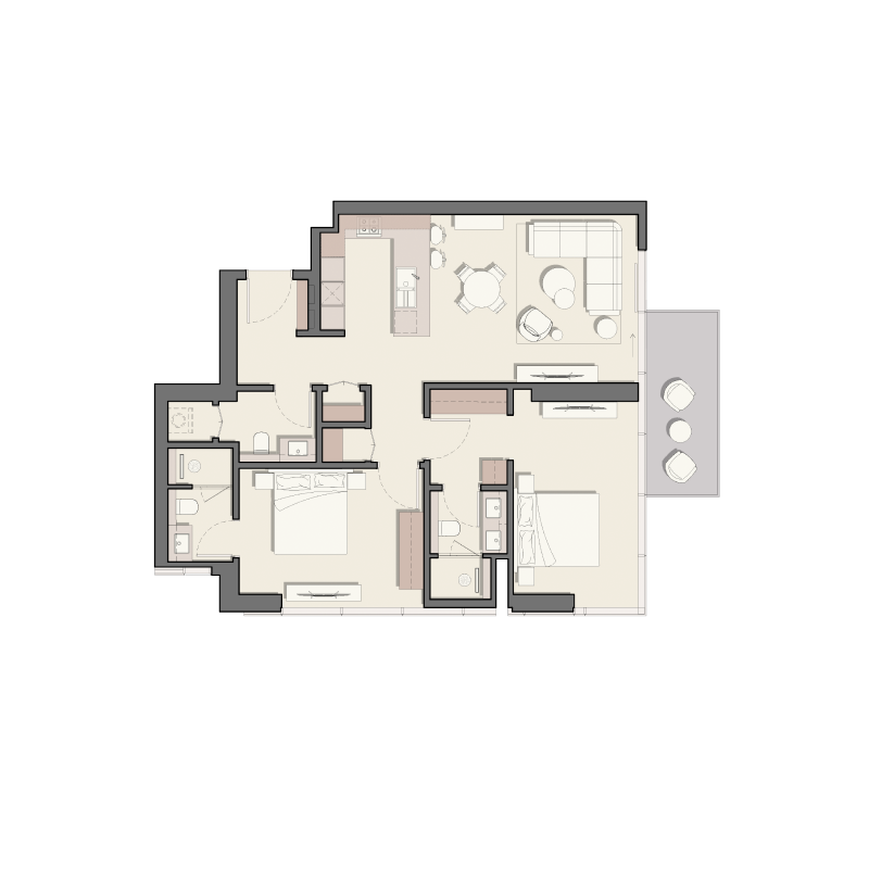 Apartments plan