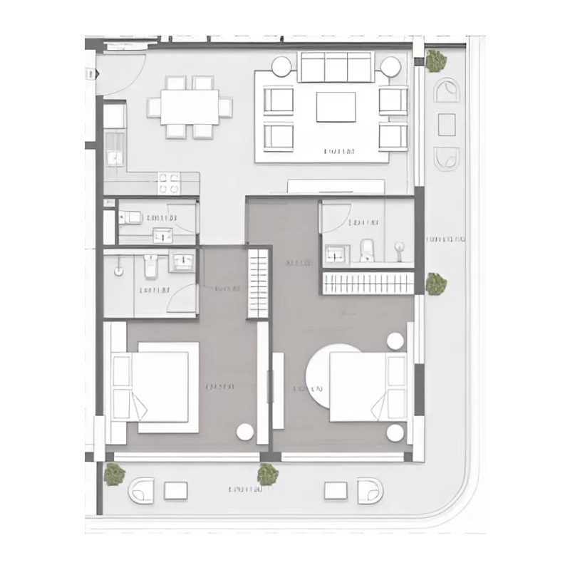 Apartments plan