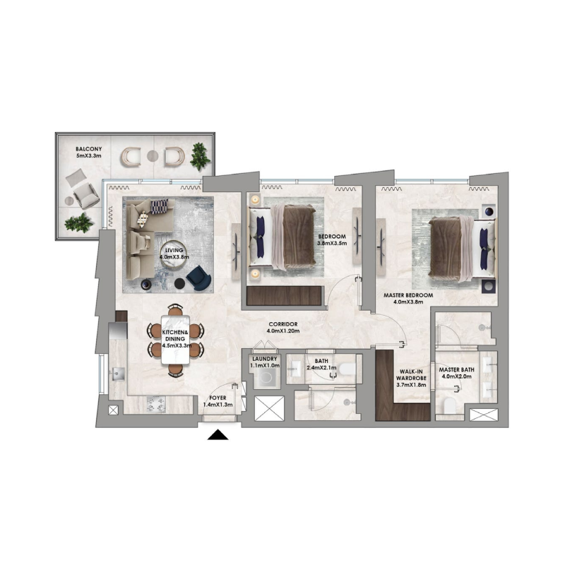 Apartments plan