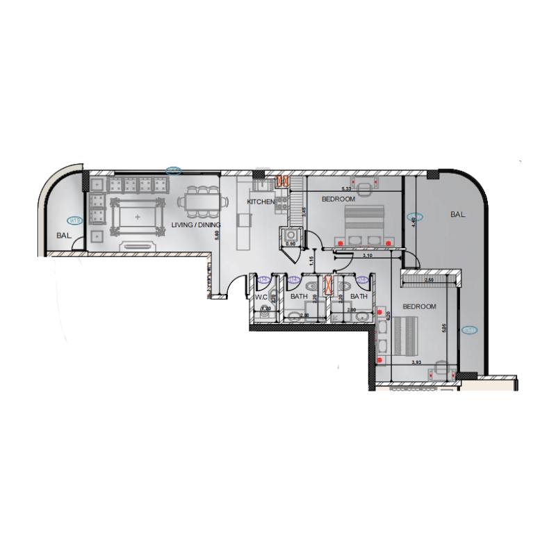 Apartments plan
