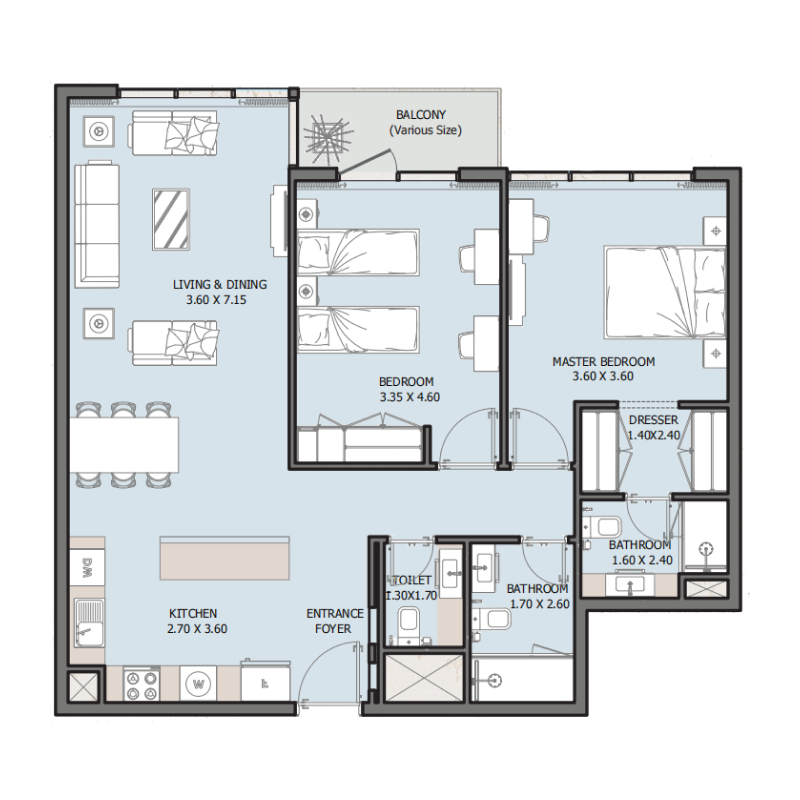 Apartments plan