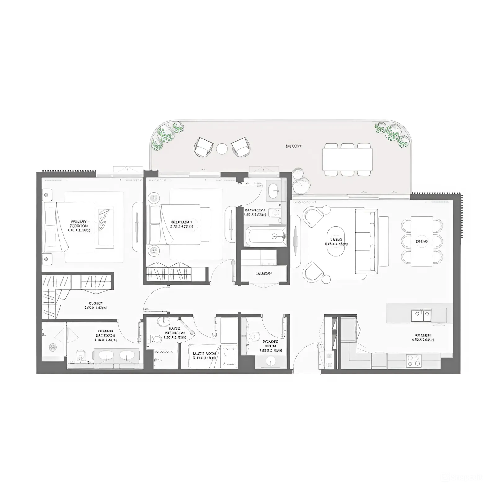 Apartments plan