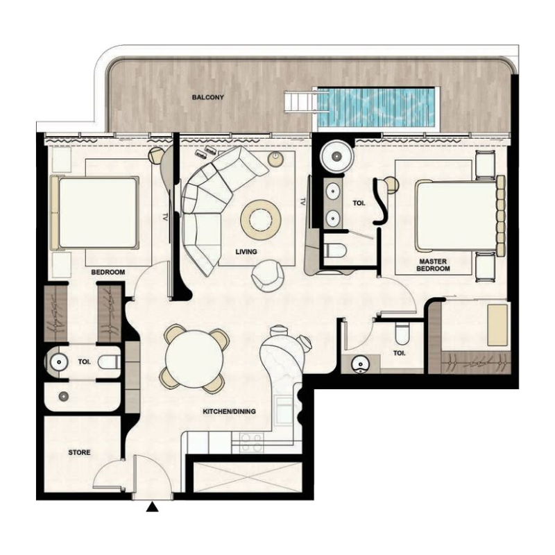 Apartments plan