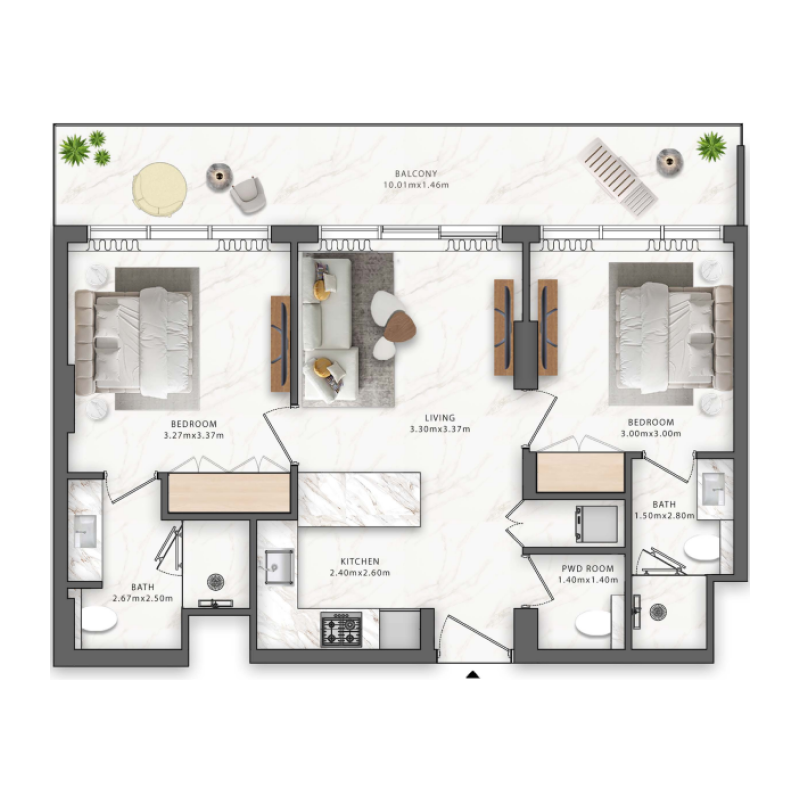 Apartments plan