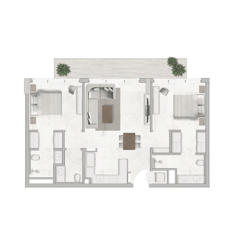 Apartments plan