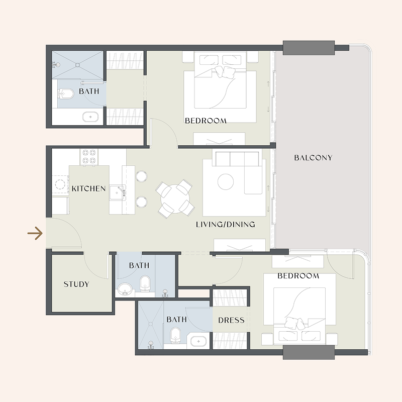 Apartments plan