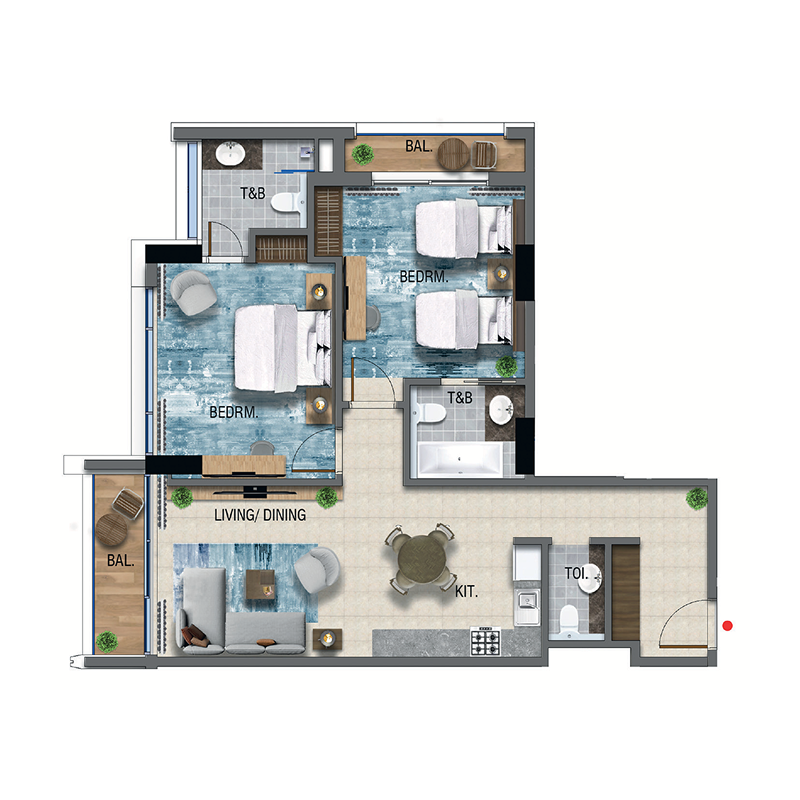Apartments plan