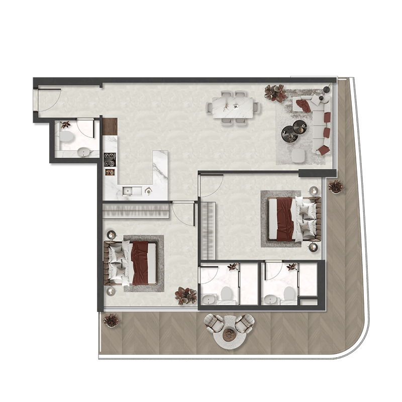 Apartments plan