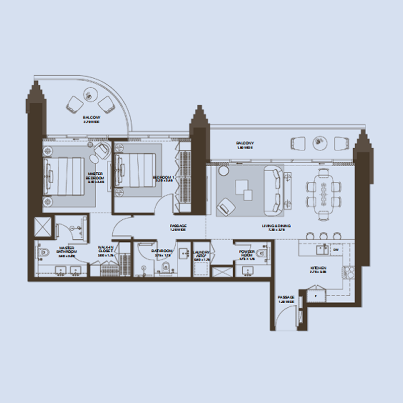 Apartments plan