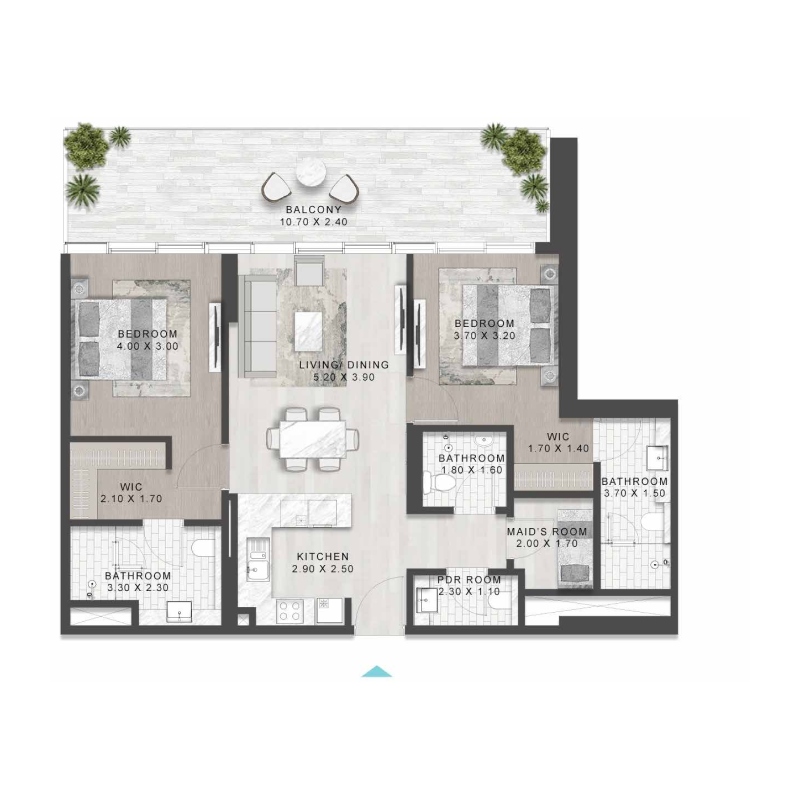 Apartments plan