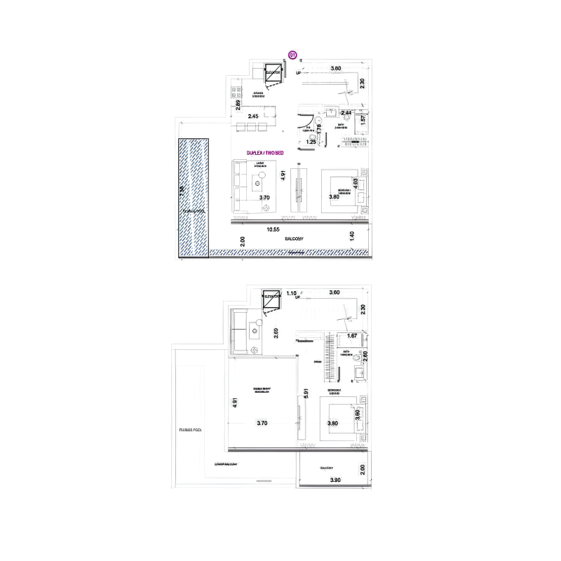 Duplex plan