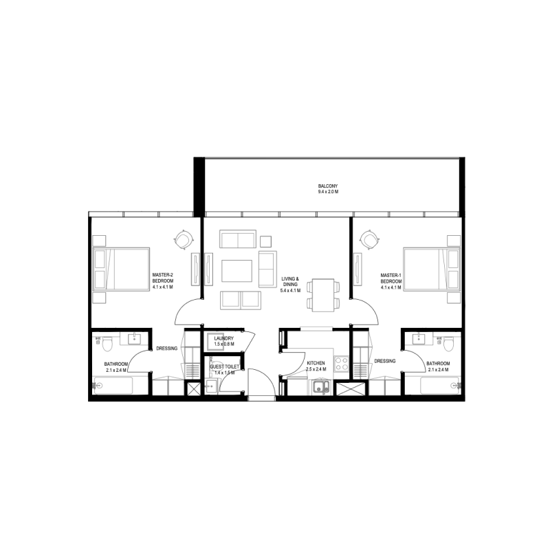 Apartments plan