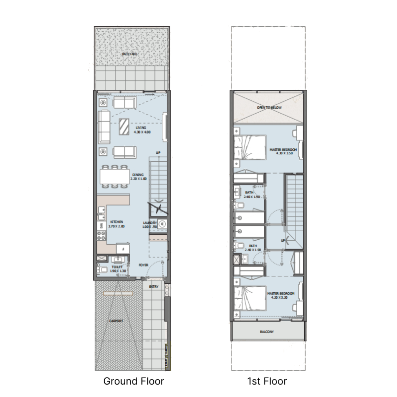 Townhouse plan