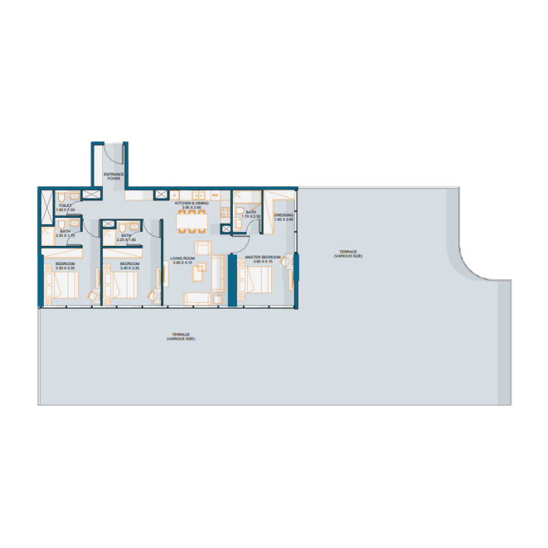 Apartments plan