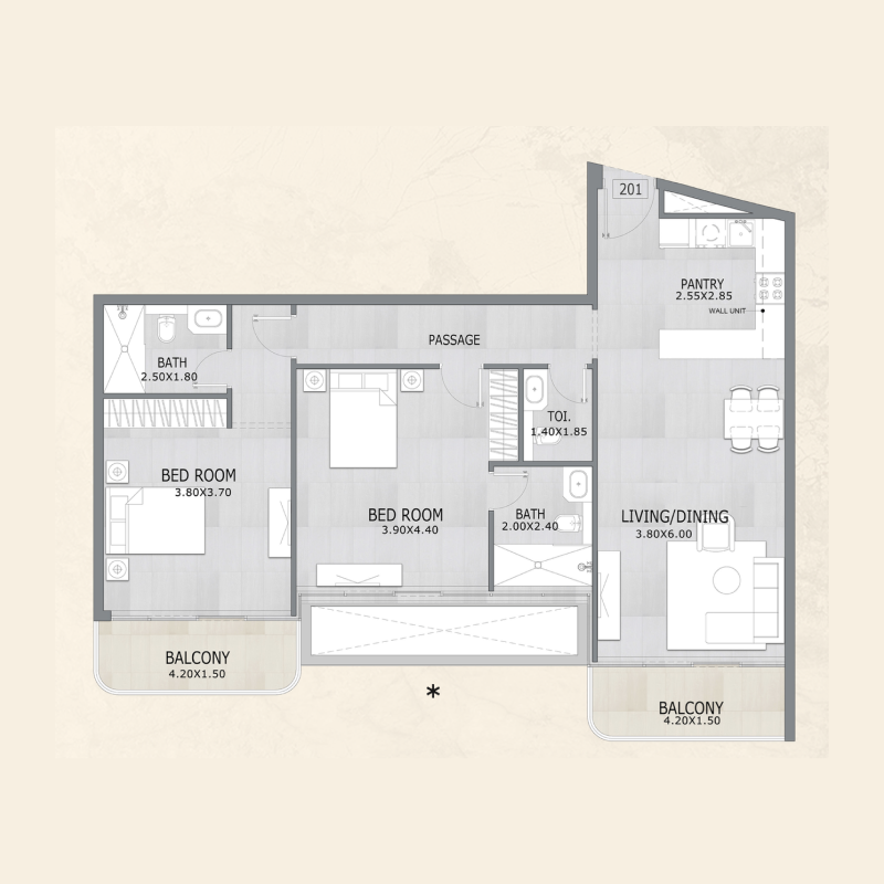 Apartments plan