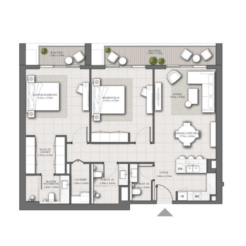 Apartments plan