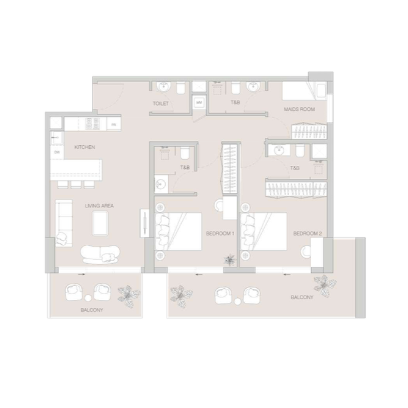 Apartments plan