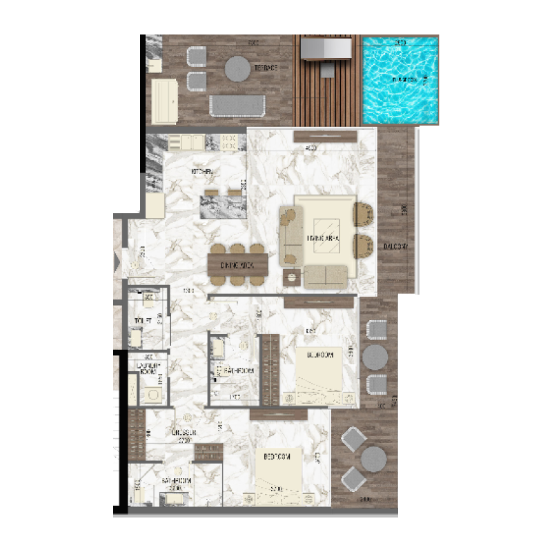 Apartments plan
