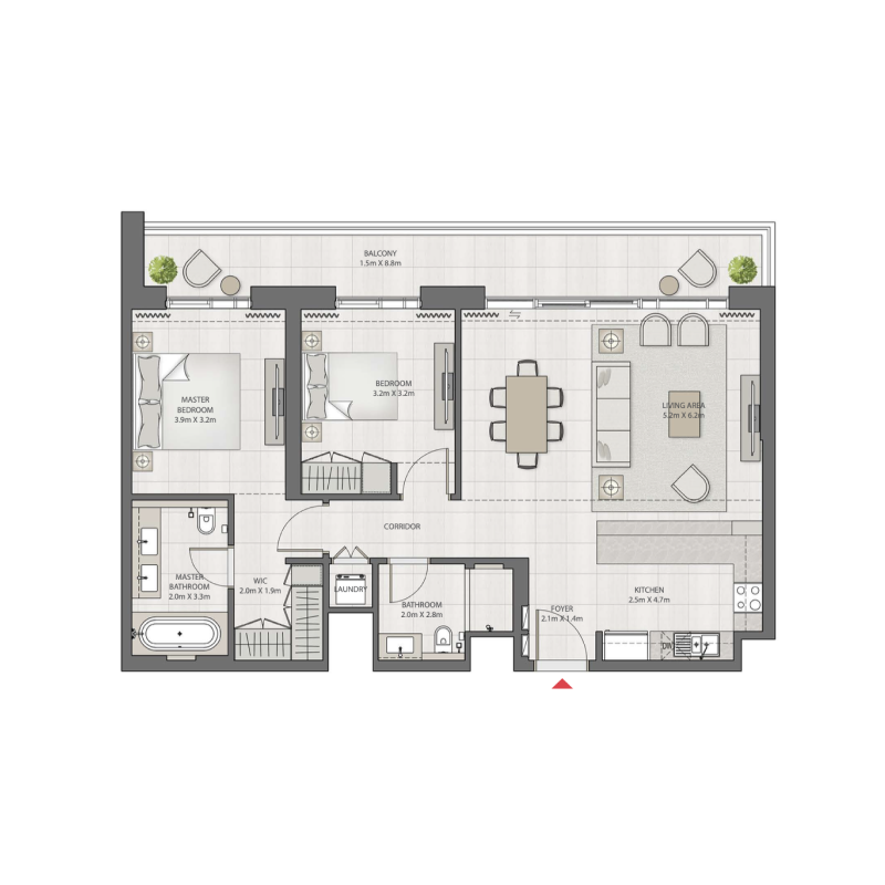 Townhouse plan