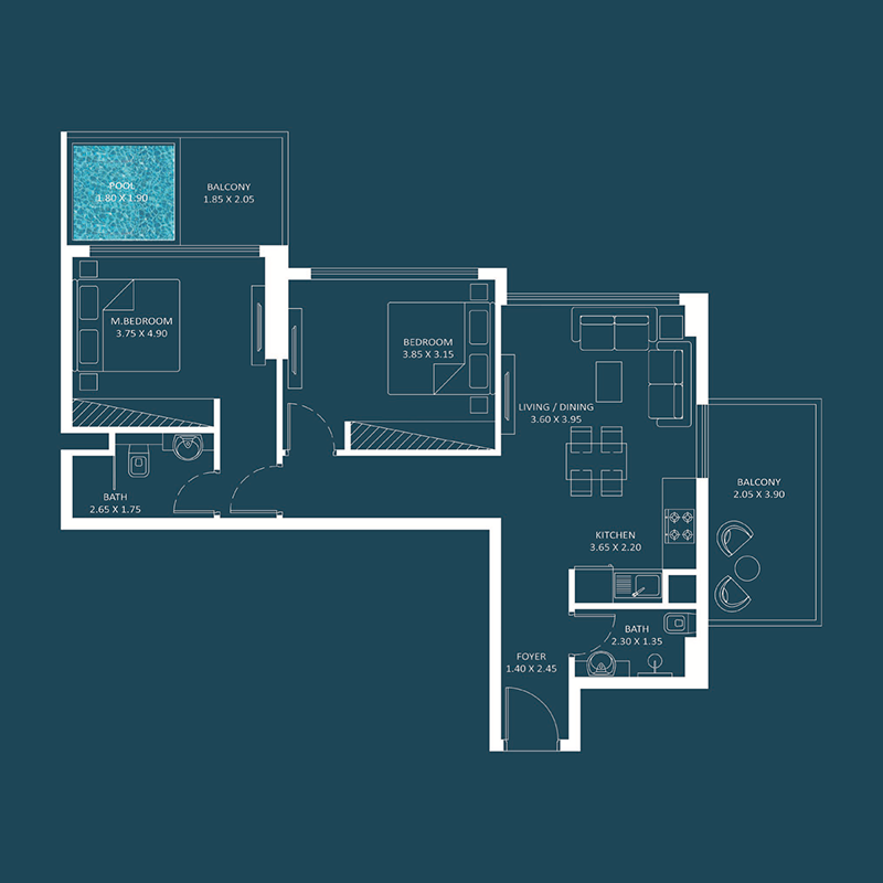 Apartments plan