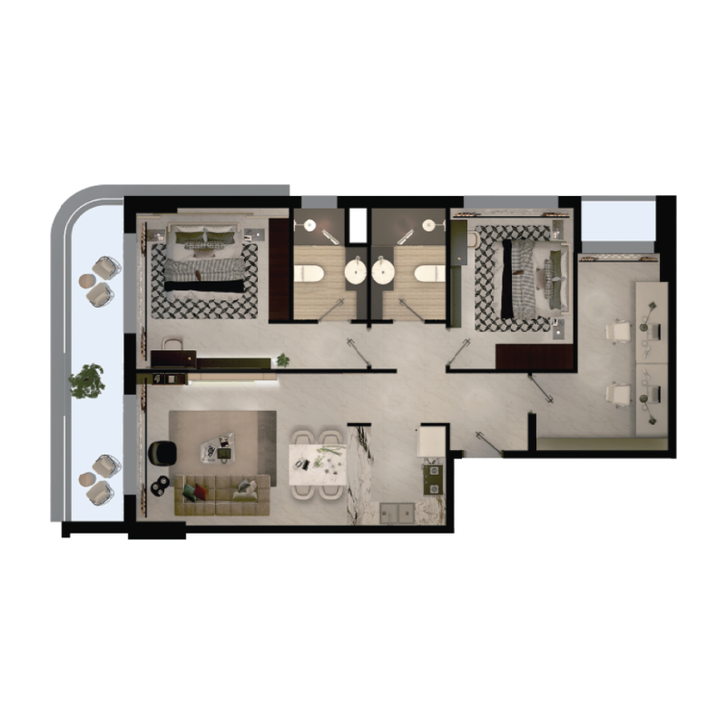 Apartments plan