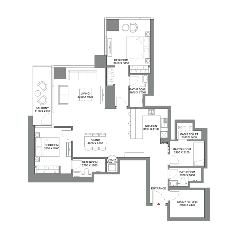 Apartments plan