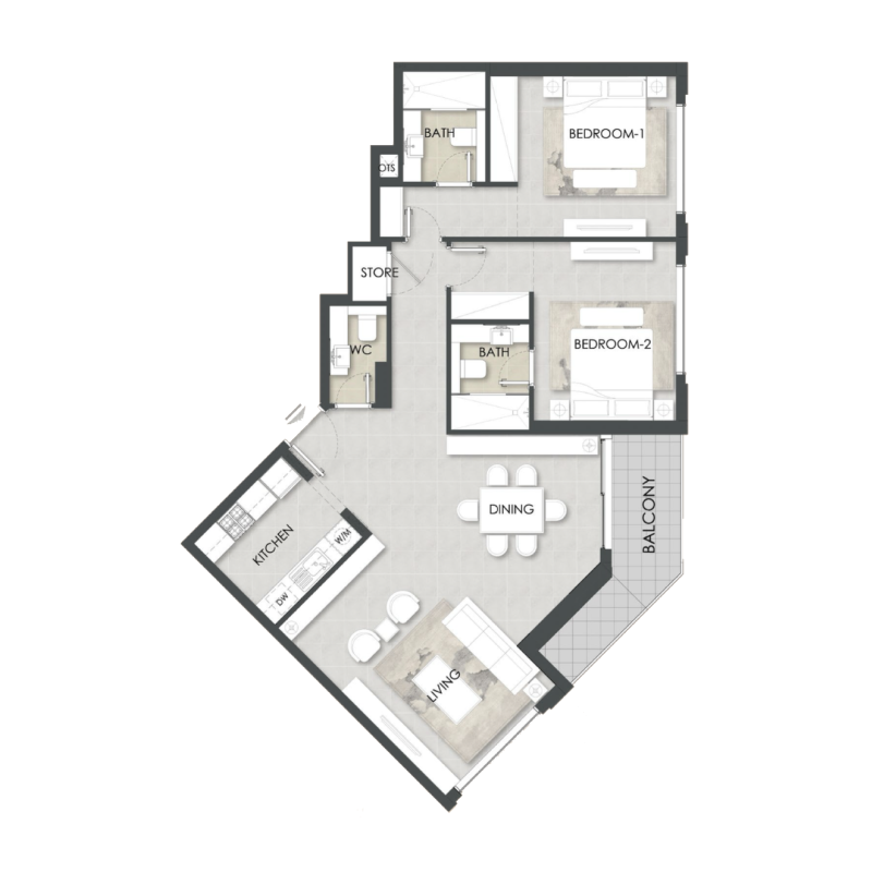 Apartments plan