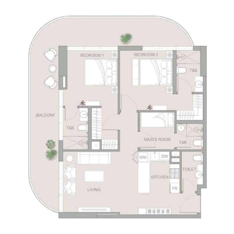 Apartments plan
