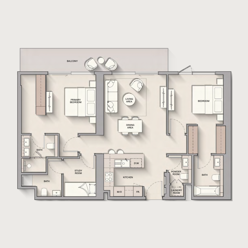 Apartments plan
