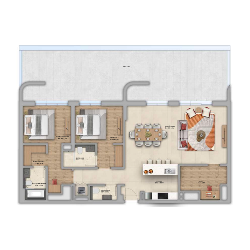 Apartments plan